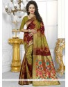 Trendy Weaving Work Banarasi Silk Traditional Saree