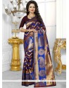 Magnetic Brown Banarasi Silk Traditional Saree