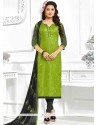 Prepossessing Cotton Green Churidar Suit