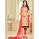 Paramount Embroidered Work Churidar Suit