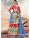 Picturesque Lehenga Choli For Mehndi