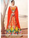 Superlative Multi Colour Banarasi Silk Lehenga Choli