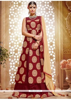 Glorious Long Choli Lehenga For Party