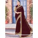 Congenial Fancy Fabric Embroidered Work Classic Saree