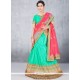 Modest Art Silk Sea Green Lehenga Choli