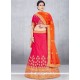 Best Hot Pink Art Silk Lehenga Choli