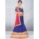 Superb Lace Work Art Silk Lehenga Choli