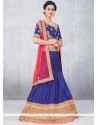 Superb Lace Work Art Silk Lehenga Choli