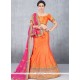 Regal Art Silk Orange Lehenga Choli