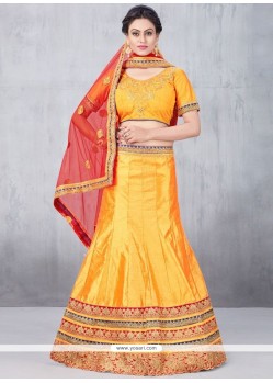 Mystic Yellow Lehenga Choli