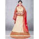 Observable Lace Work Art Silk Lehenga Choli