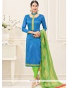 Pleasance Lace Work Churidar Suit