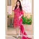 Renowned Embroidered Work Leon Churidar Suit