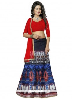 Regal Banglori Silk Multi Colour Lehenga Choli