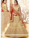 Intrinsic Beige Banglori Silk Lehenga Choli