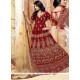 Best Maroon Embroidered Work Banglori Silk Lehenga Choli