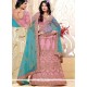 Intricate Pink Resham Work Lehenga Choli