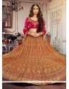 Imperial Art Silk Lace Work Lehenga Choli