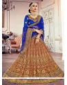 Royal Blue Lehenga Choli