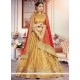 Renowned Art Silk Lace Work Lehenga Choli