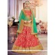 Praiseworthy Rose Pink Embroidered Work Lehenga Choli