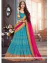 Voluptuous Blue Lehenga Choli