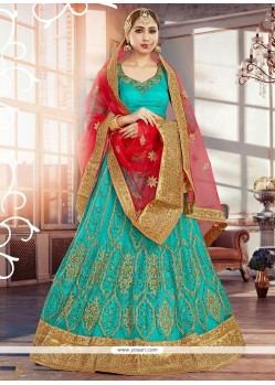 Girlish Lace Work Lehenga Choli