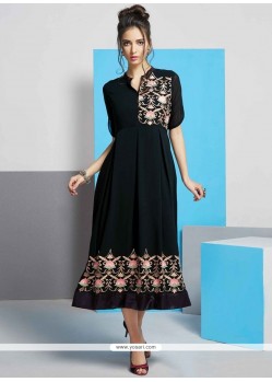 Conspicuous Embroidered Work Designer Kurti