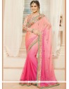Observable Hot Pink Classic Saree