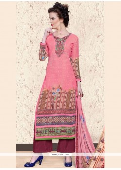 Lovely Pink Designer Palazzo Suit