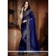 Winsome Net Patch Border Work Classic Saree