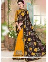 Sightly Multi Colour Printed Saree