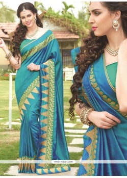 Winsome Art Silk Patch Border Work Traditional Saree