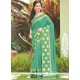 Appealing Art Silk Green Traditional Designer Saree