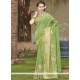Enthralling Art Silk Green Designer Traditional Saree