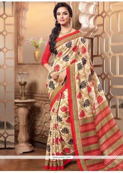 Best Multi Colour Cotton Silk Casual Saree