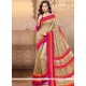 Dainty Beige Casual Saree