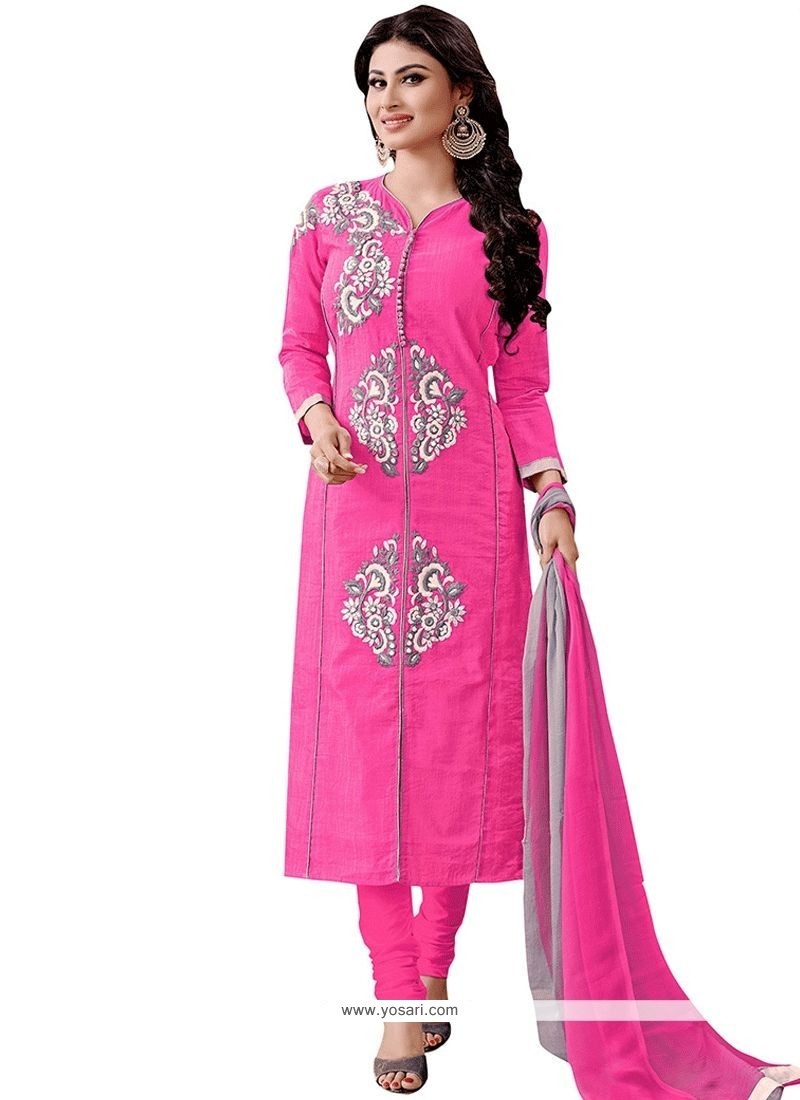 Party Wear Ladies Cotton Churidar Suit at Rs 600/piece in Tiruppur