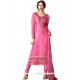 Energetic Pink Churidar Designer Suit