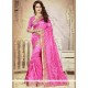 Observable Art Silk Pink Designer Traditional Saree