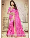 Observable Art Silk Pink Designer Traditional Saree