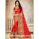 Exquisite Embroidered Work Art Silk Traditional Designer Saree