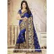 Attractive Patch Border Work Art Silk Traditional Saree