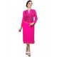 Sensational Hot Pink Party Wear Kurti