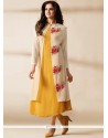 Breathtaking Faux Georgette Embroidered Work Designer Kurti