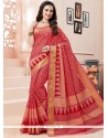 Aesthetic Print Work Multi Colour Casual Saree