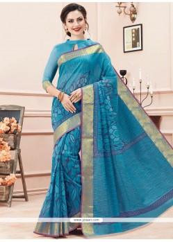 Demure Cotton Casual Saree