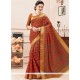 Prodigious Cotton Print Work Casual Saree