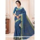 Pleasance Print Work Cotton Casual Saree