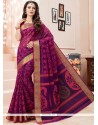 Distinctively Cotton Multi Colour Casual Saree